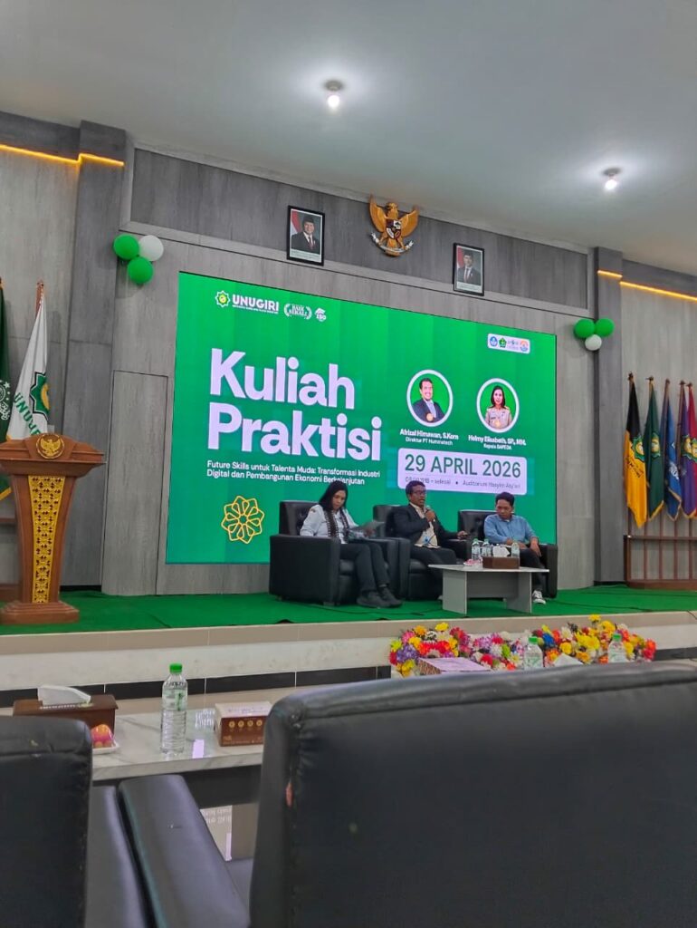 Mahasiswa PIAUD UNUGIRI Hadiri Kuliah Praktisi: Bekal Future Skills untuk Transformasi Digital dan Ekonomi Berkelanjutan