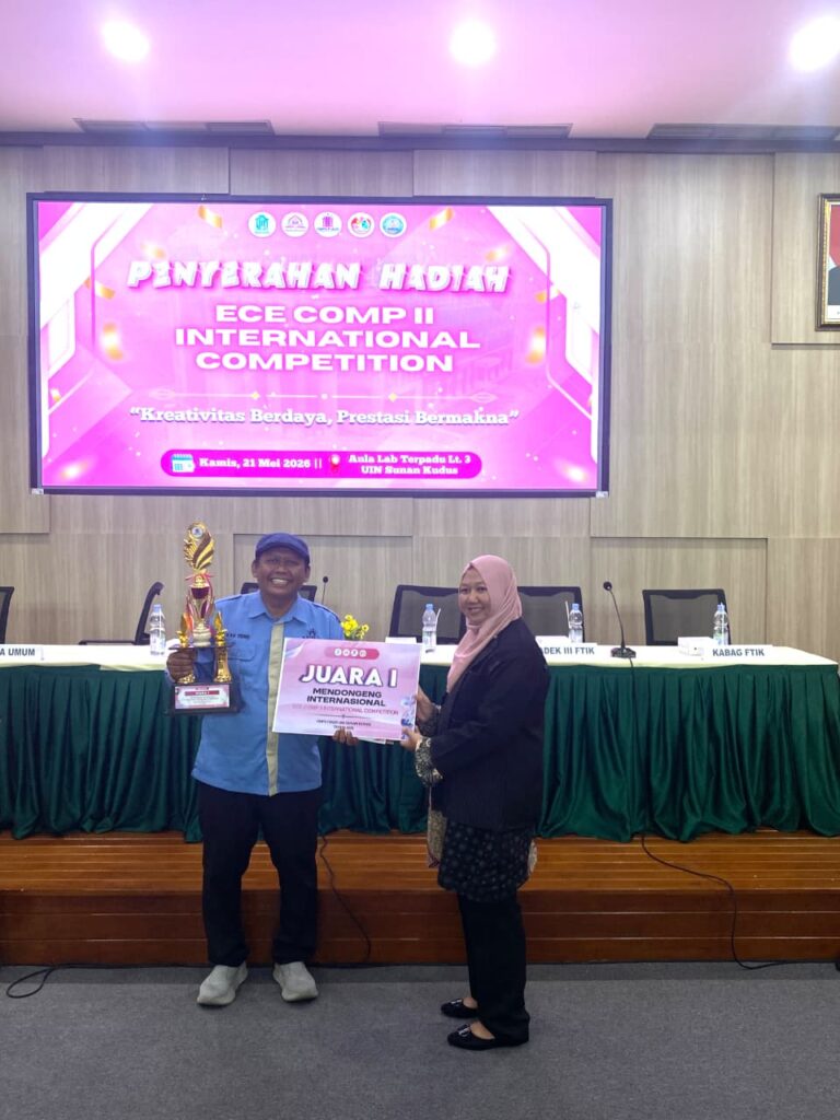 Raih Juara 1 Internasional, Mahasiswa PIAUD UNUGIRI Terima Penghargaan ECE COMP II