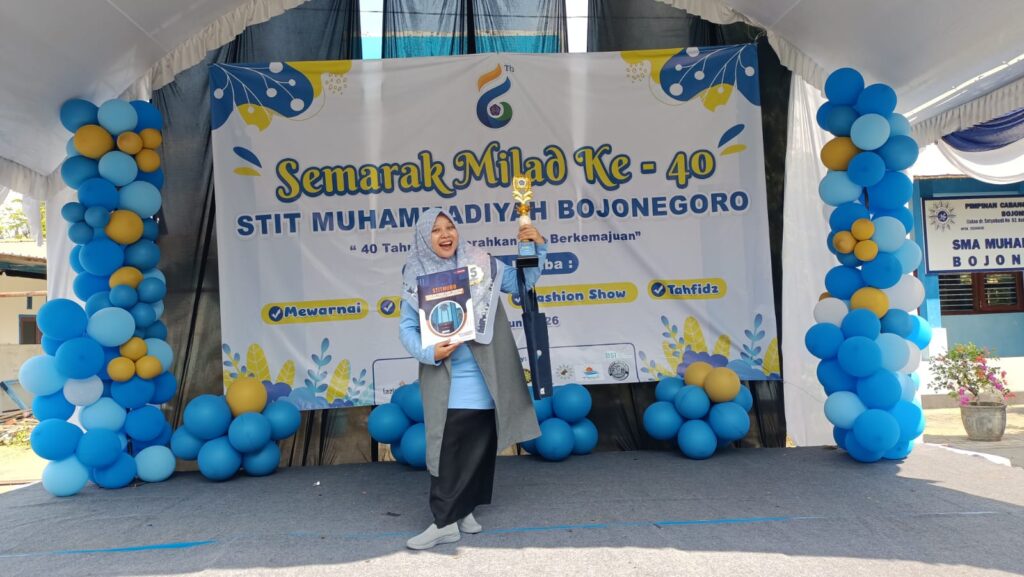 Mahasiswa PIAUD UNUGIRI Raih Juara 1 Lomba Mendongeng Milad Ke-40 STIT Muhammadiyah Bojonegoro
