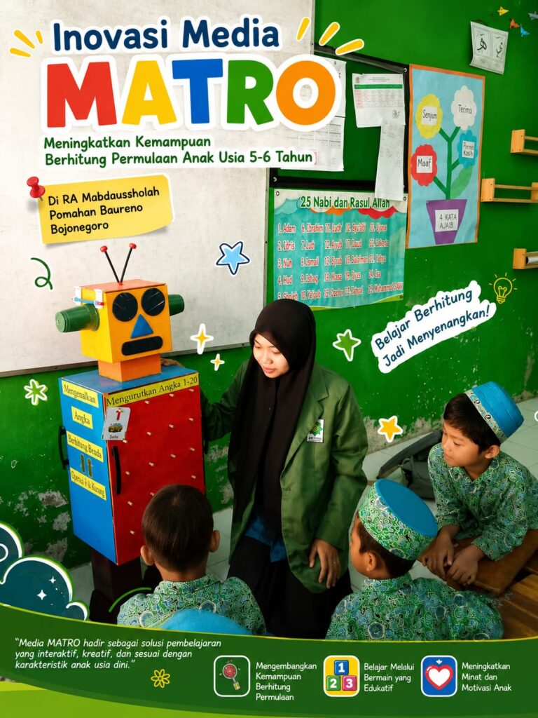Inovasi Mahasiswa PIAUD UNUGIRI! Media MATRO Hadir untuk Tingkatkan Kemampuan Berhitung Permulaan Anak Usia Dini