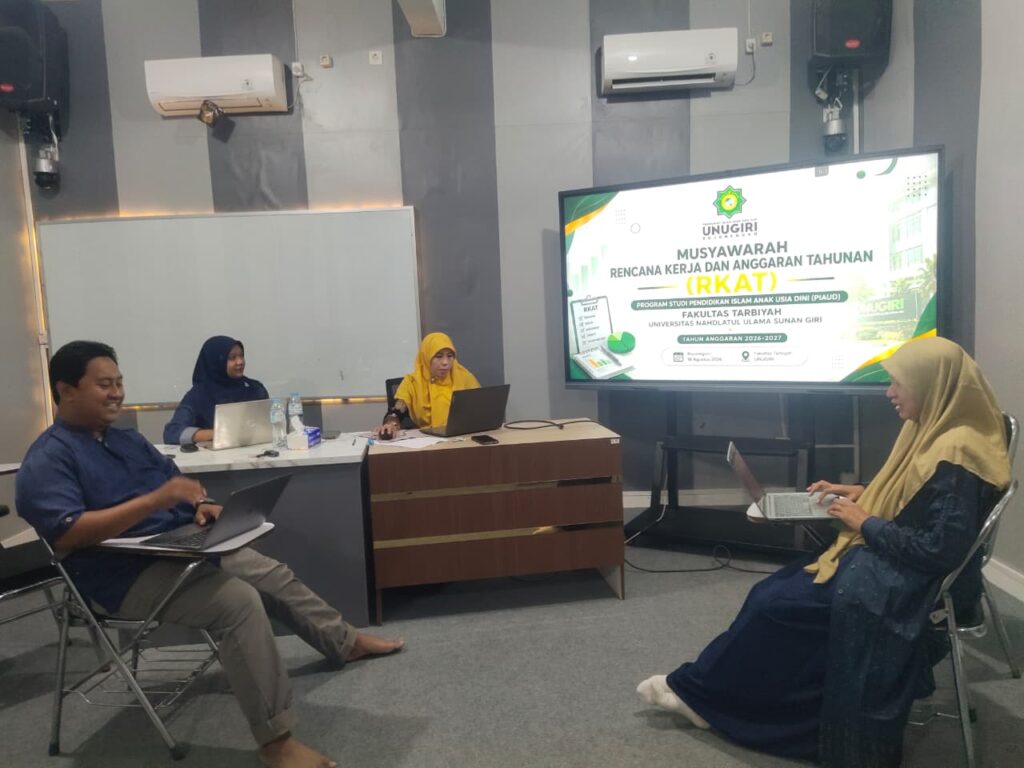 PIAUD UNUGIRI Gelar Musyawarah RKAT 2026–2027 untuk Perkuat Program Kerja