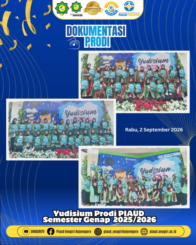98 Mahasiswa PIAUD UNUGIRI Ikuti Yudisium Fakultas Tarbiyah Semester Genap 2025/2026
